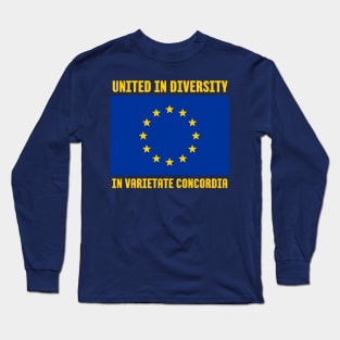 European Union United In Diversity Long Sleeve T-Shirt